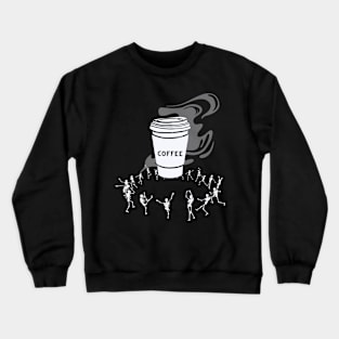 Halloween Coffee Worship Crewneck Sweatshirt